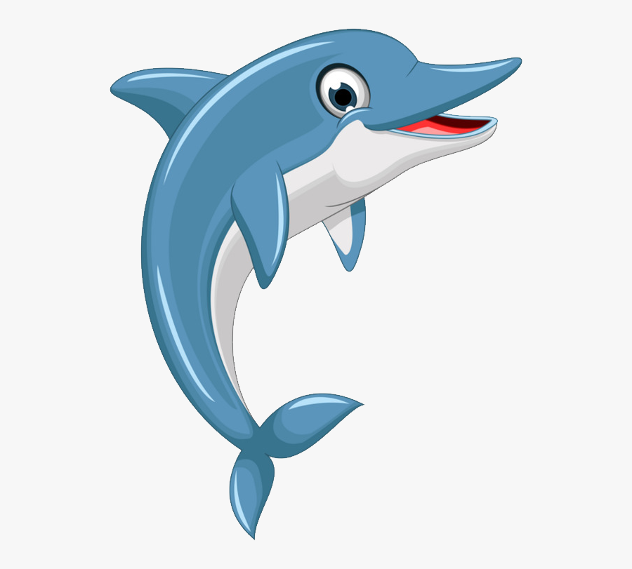 Dolphin Cartoon Clipart , Png Download - Dolphin Cartoon Png, Transparent Clipart