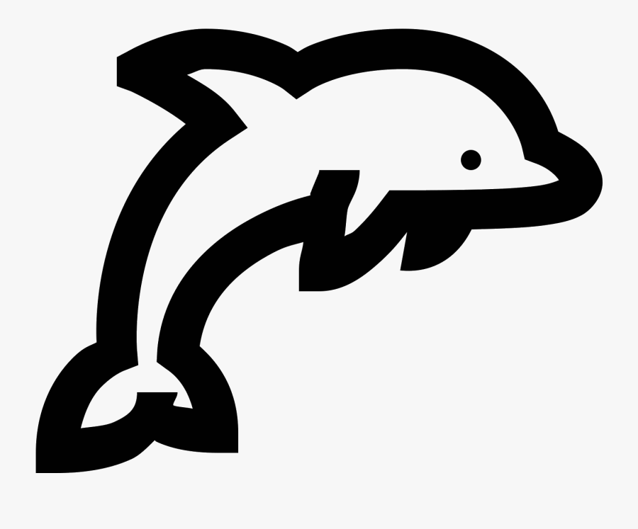 The Icon Is Of A Dolphin Clipart , Png Download, Transparent Clipart