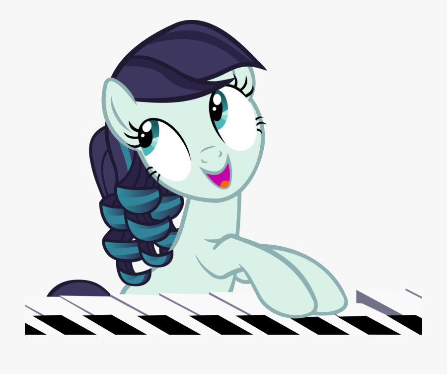 Transparent Singer Clipart - Mlp Pony Who Plays Piano, Transparent Clipart