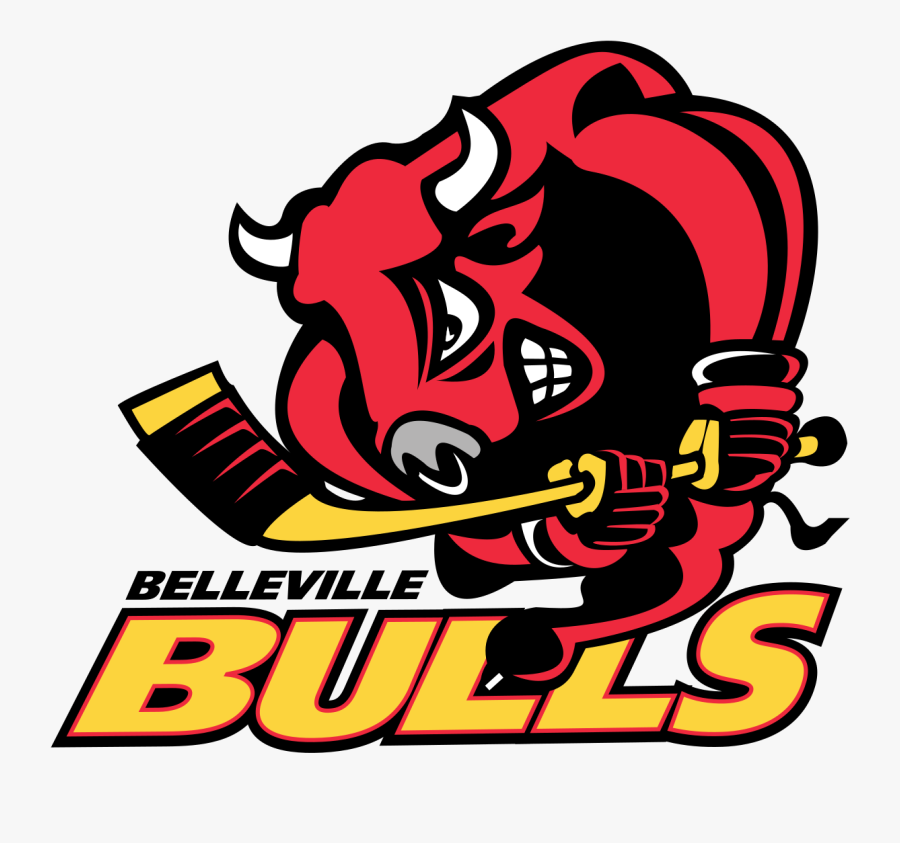 Belleville Bulls Logo, Transparent Clipart