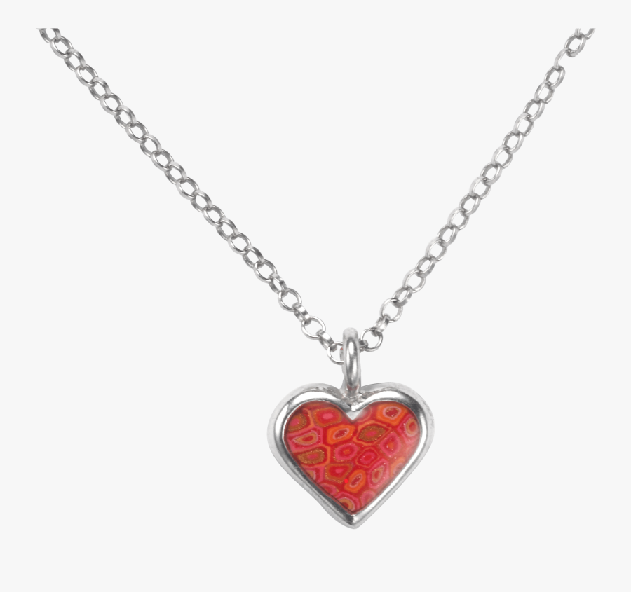 Transparent Heart Necklace Clipart - Heart Necklace Png, Transparent Clipart