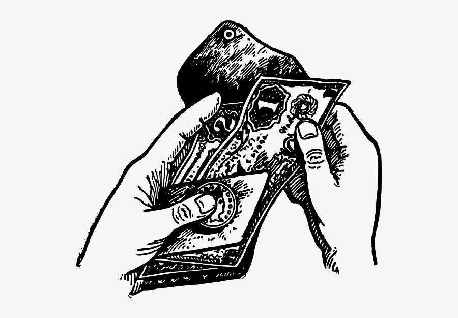 Hand-money - Money's On Hand Png, Transparent Clipart