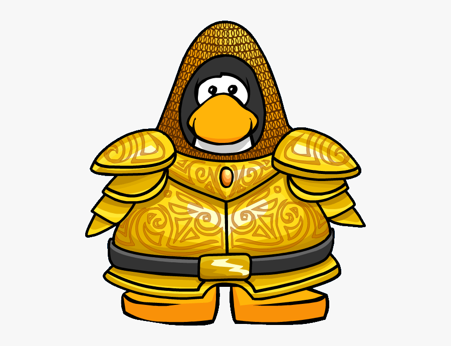 Golden Knight"s Armor From A Player Card - Golden Knight Transparent Png, Transparent Clipart