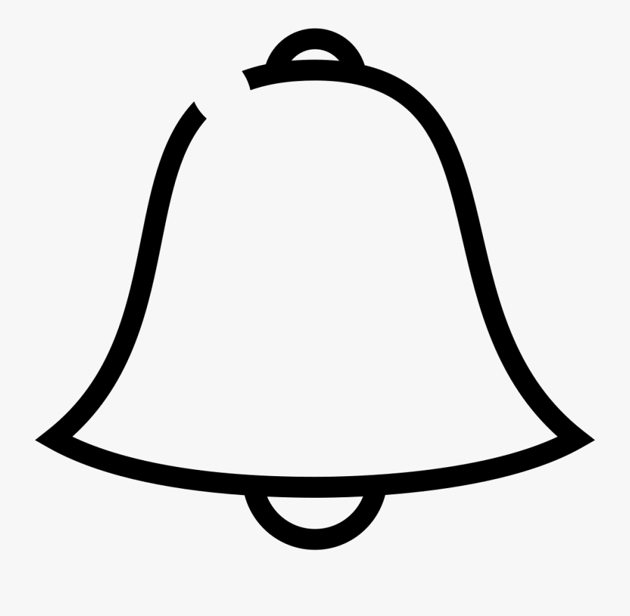 Bell Icon White Free, Transparent Clipart