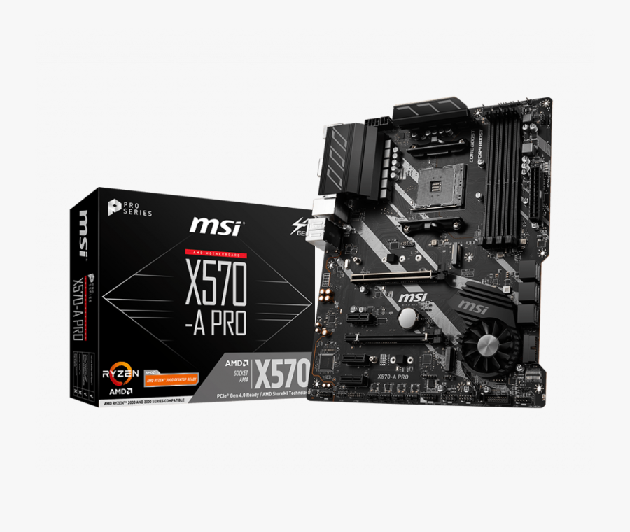 Msi X570 A Pro, Transparent Clipart