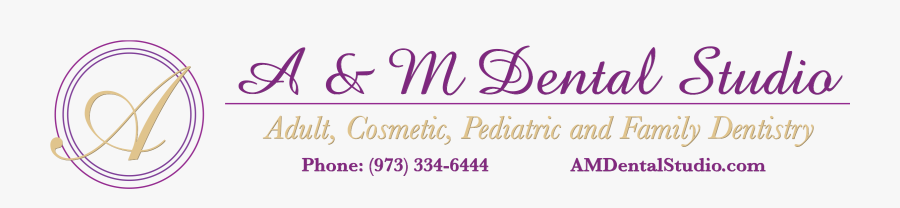 A & M Dental Studios - Calligraphy, Transparent Clipart