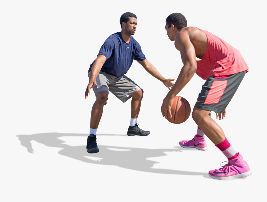 Basketball Player Png - People Playing Basketball Png, Transparent Clipart