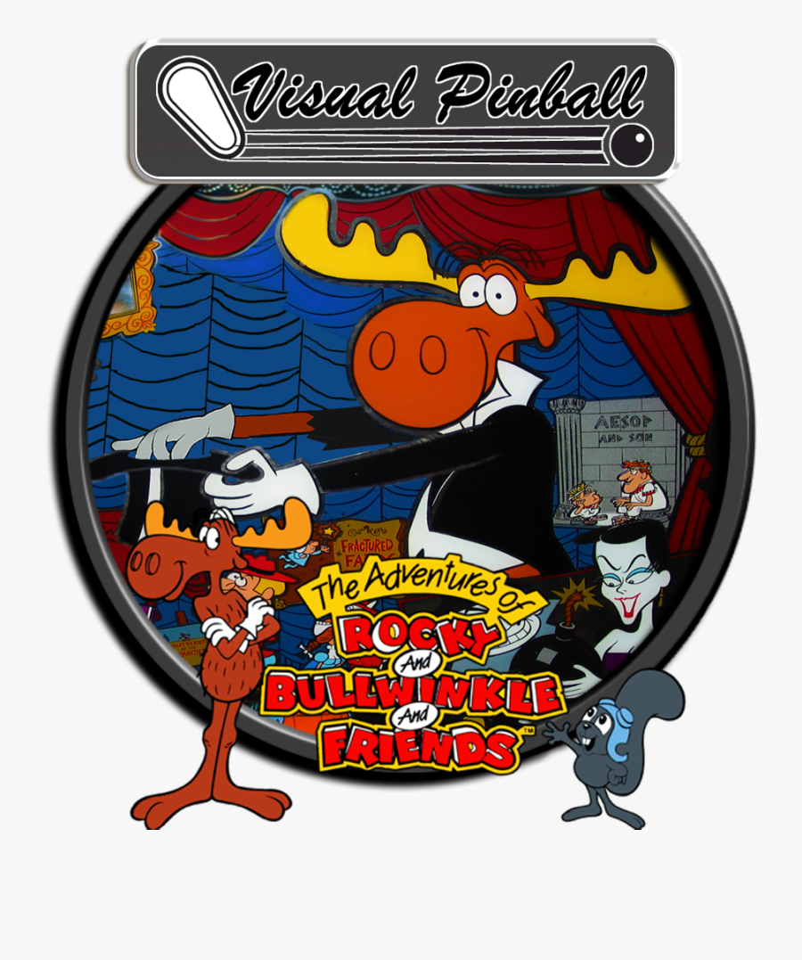Rocky And Bullwinkle And Friend - Adventures Of Rocky And Bullwinkle And Friends, Transparent Clipart