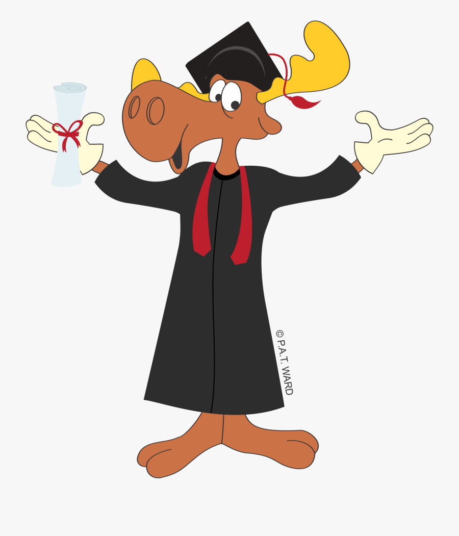 Frostbite Falls With No Bullwinkle - Bullwinkle Professor, Transparent Clipart