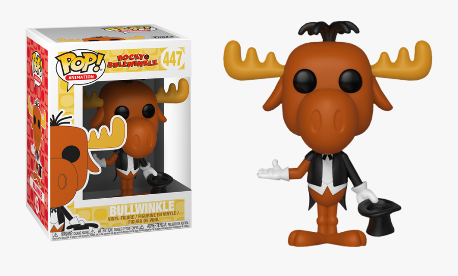 Funkos Rocky & Bullwinkle, Transparent Clipart