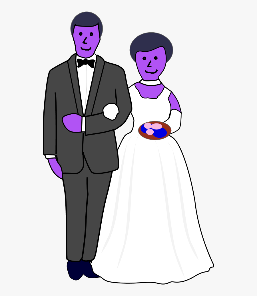 Married Couple Clipart, Transparent Clipart
