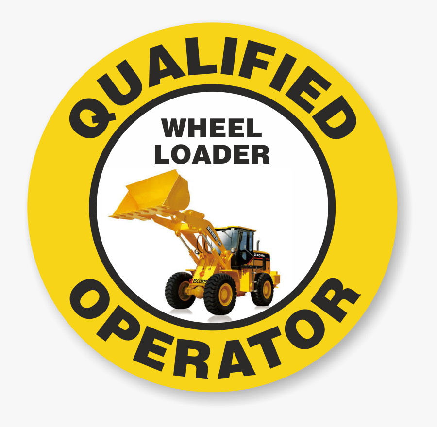 Transparent Construction Hat Png - Forklift Sticker, Transparent Clipart