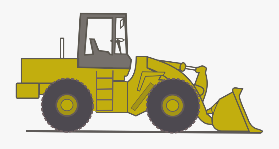 Bulldozer Profile Png, Transparent Clipart