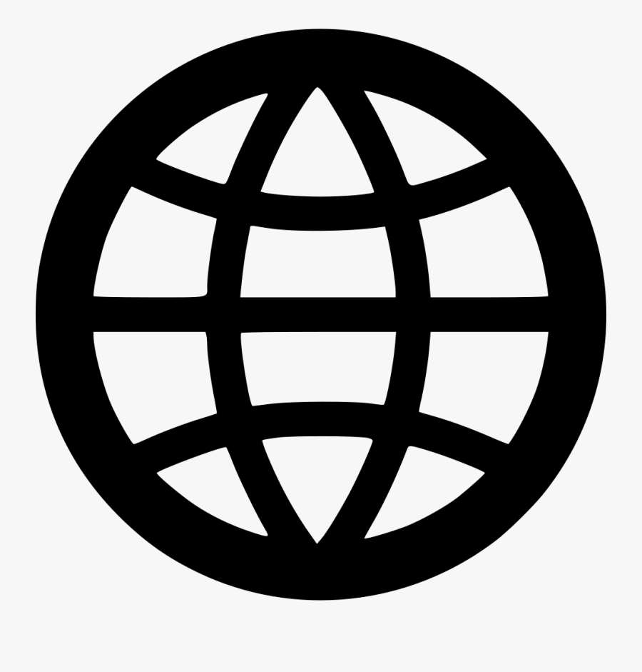 Globe Outline Svg Png Icon Free Download - Globe And Magnifying Glass Icon, Transparent Clipart