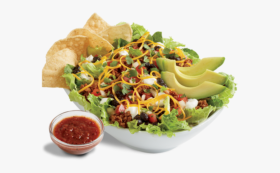 Salad Clipart Taco Salad - Transparent Taco Salad Png, Transparent Clipart