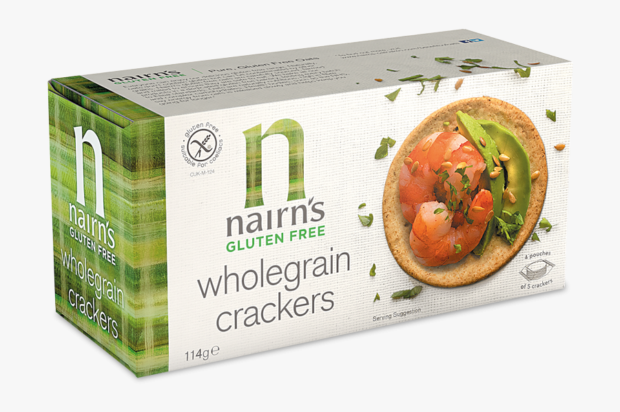 Wholegrain Nairns Oatcakes - Cracker, Transparent Clipart