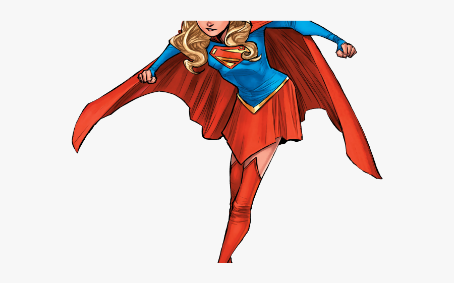 Supergirl Clipart Female Superhero - Superhero Art Character Ideas, Transparent Clipart