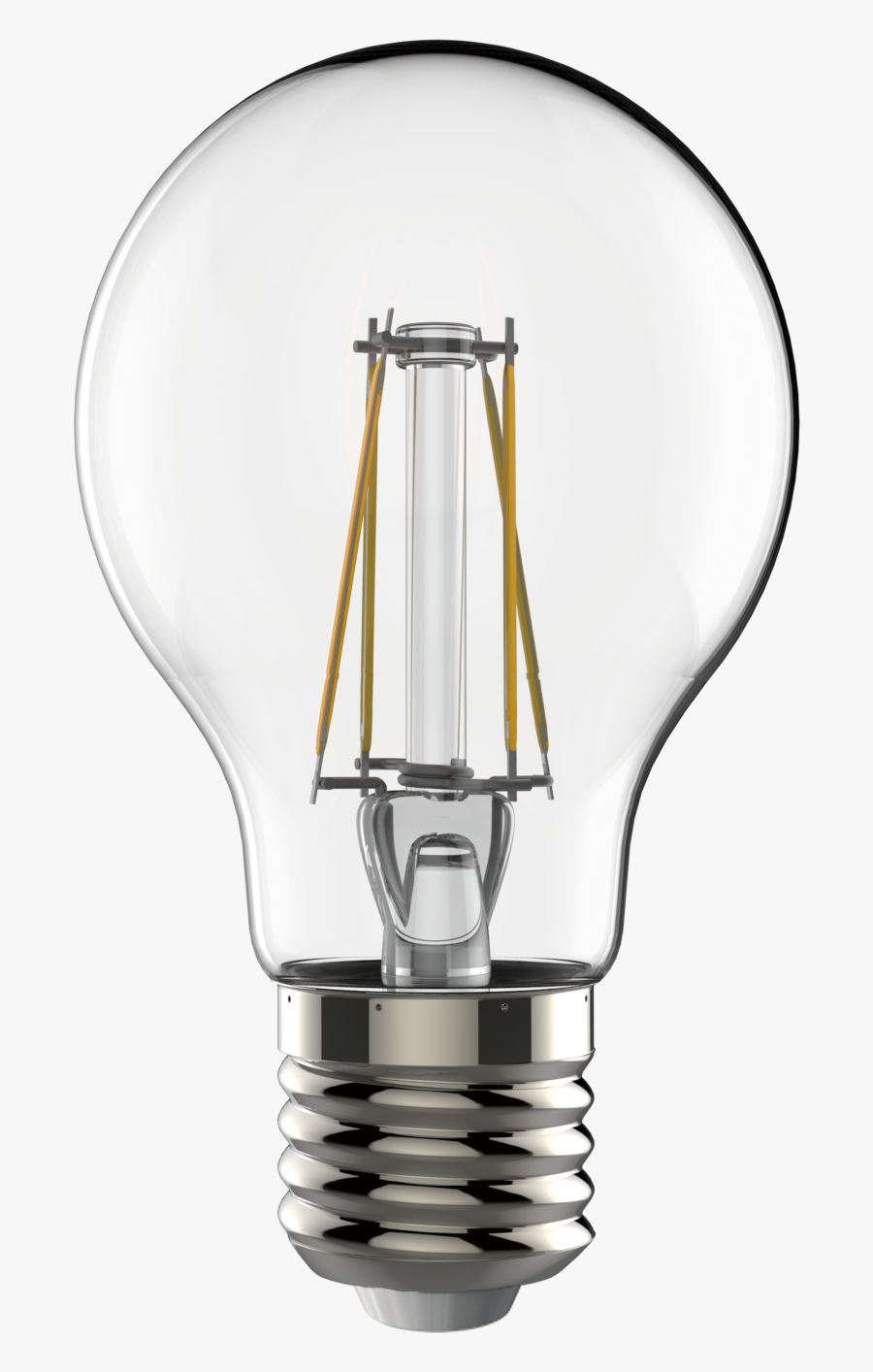 Incandescent Light Bulb Led Lamp Edison Screw Light-emitting - Led E A60 E27 6w Fila Opple, Transparent Clipart