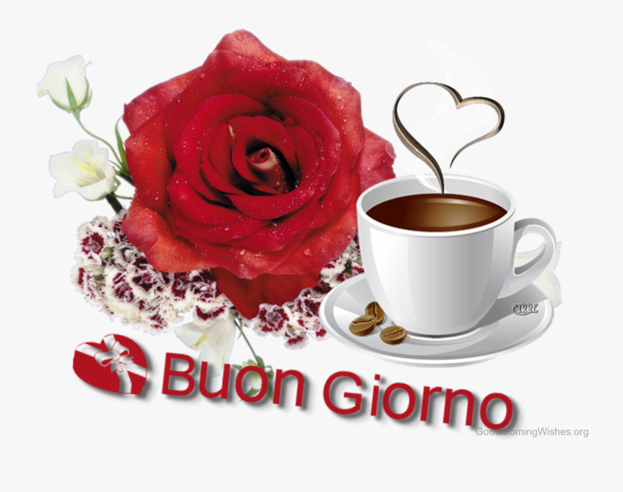 Clip Art Good Morning In Italian - Buongiorno Hd, Transparent Clipart