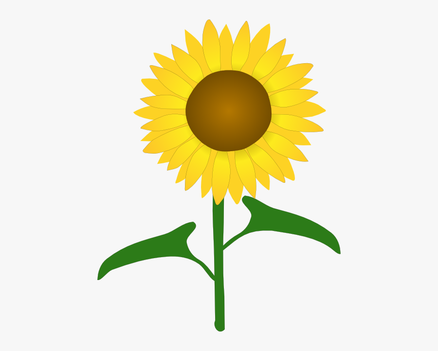 Sunflowers Clipart File - Cut File Sunflower Svg Free, Transparent Clipart