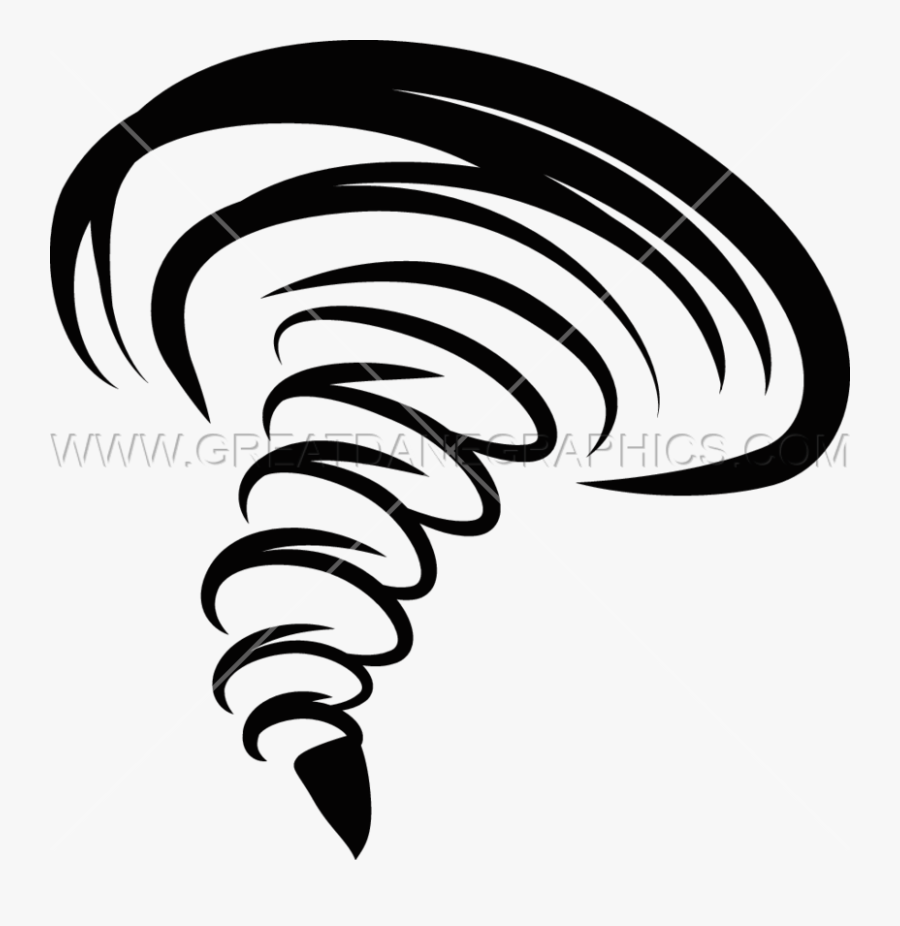Transparent Bulldog Football Mascot Clipart - Tornado Clipart Black And White, Transparent Clipart