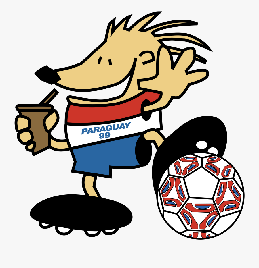 Mascot Vector Football - Copa America Mascots, Transparent Clipart