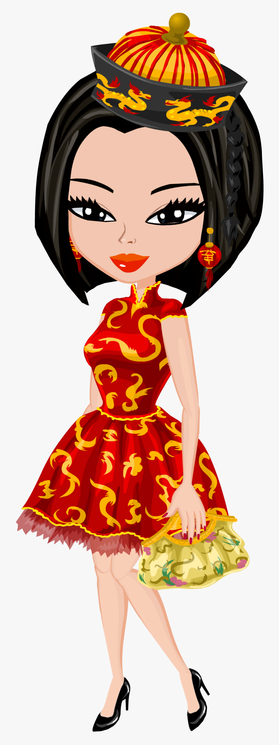 Chinese Boy Clipart - Fashland Seasonal, Transparent Clipart