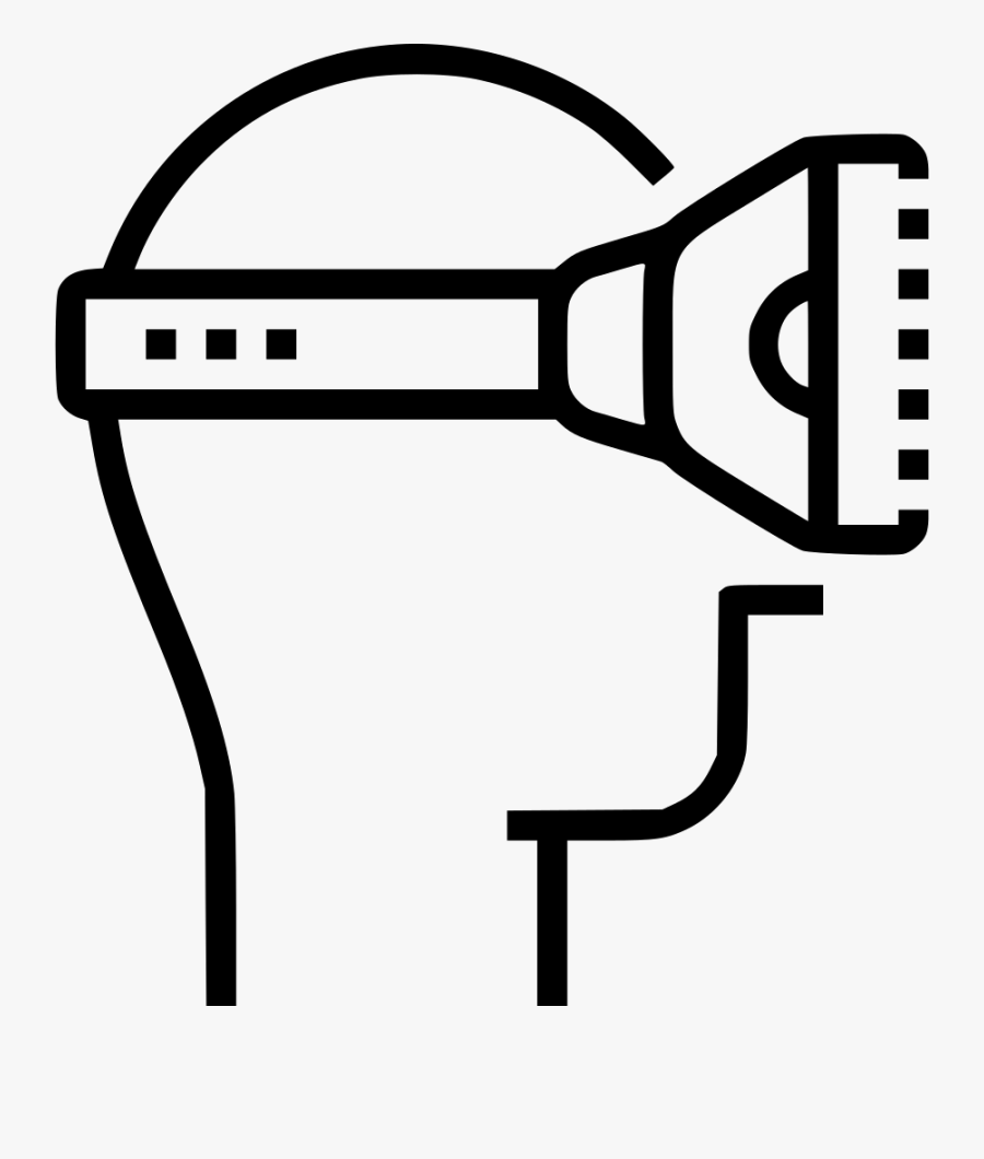 Virtual Reality Headset - Mixed Reality Augmented Virtuality, Transparent Clipart