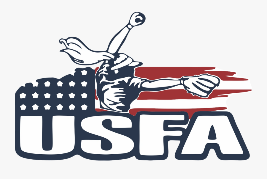 Home Plate Clipart Softball Field - Usfa Softball, Transparent Clipart