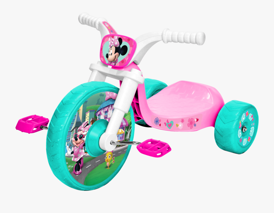 Clip Art Girl Ride Toy - Minnie Mouse Junior Cruiser, Transparent Clipart