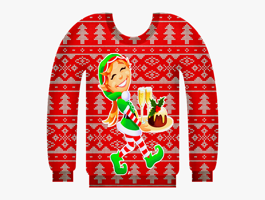 Ugly Christmas Sweater Png Clip Art, Transparent Clipart
