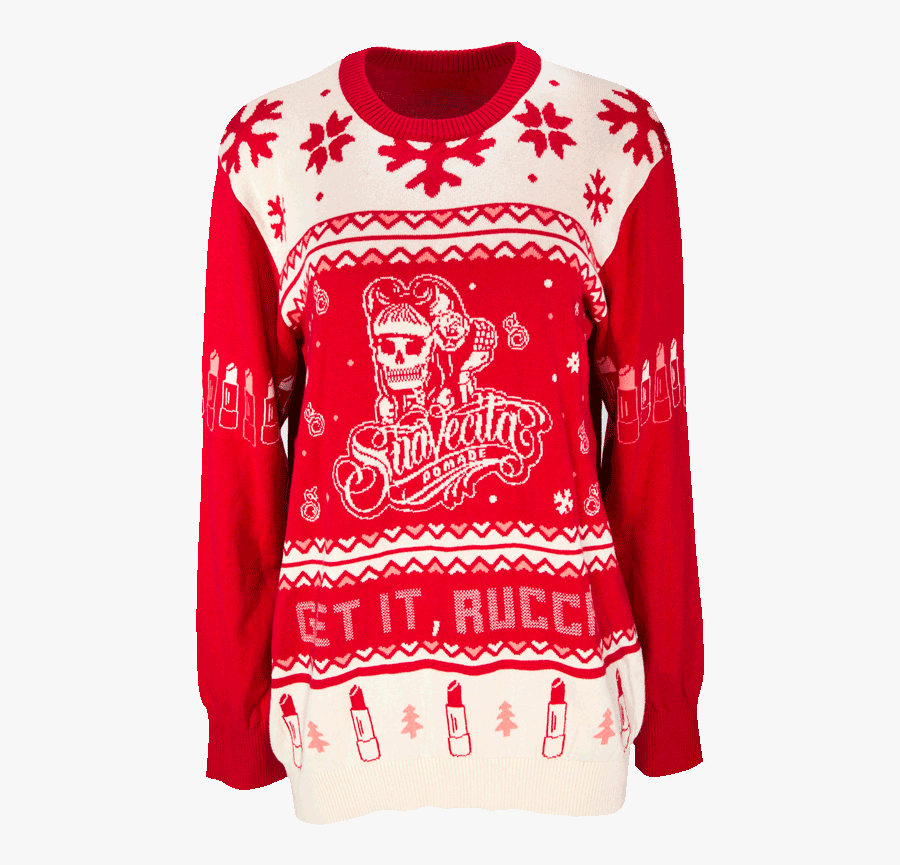 Suavecita Ugly Xmas Sweater - Suavecito, Transparent Clipart