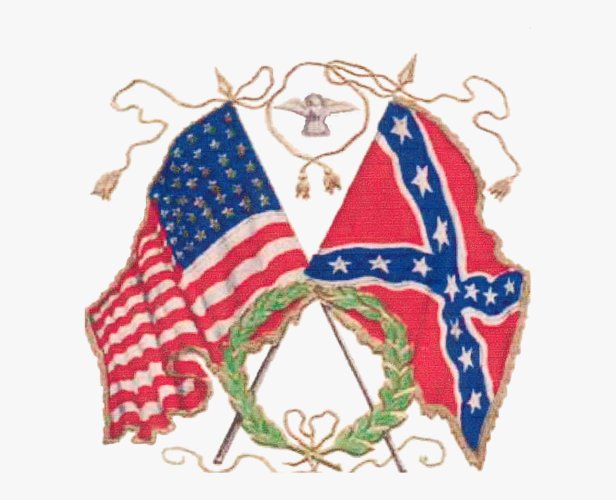 Civil War Clipart Us Flag - Civil War Flags Clipart, Transparent Clipart