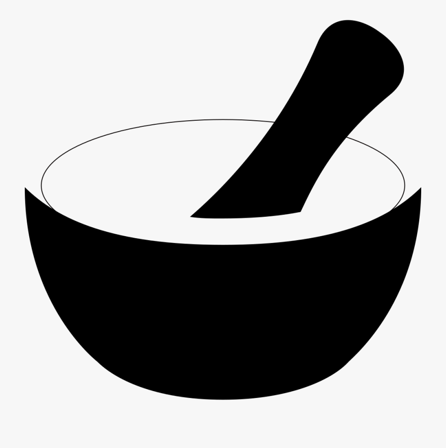 Mortar And Pestle, Transparent Clipart
