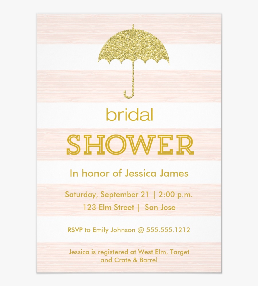 Glitter Umbrella Bridal Shower Also In&nbsp - Umbrella, Transparent Clipart
