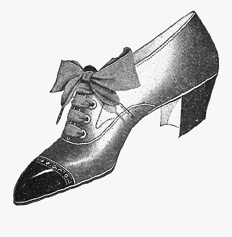 Digital Stamp Design Antique - Basic Pump, Transparent Clipart