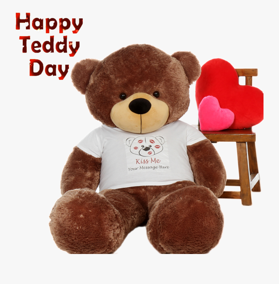 Valentines Teddy Bear Png - Teddy Bear, Transparent Clipart
