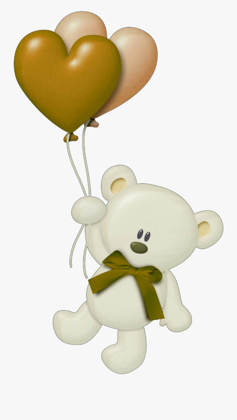 #bear #bears #teddybear #balloons #valentine #valentinesday - Teddy Bear With Balloons Png, Transparent Clipart