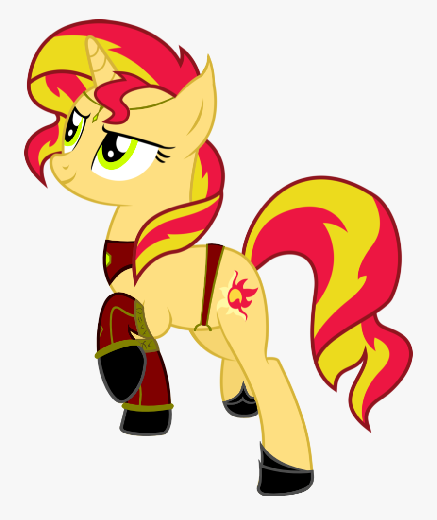 Ironm17, Blood Elf, Elf, Pony, Safe, Sunset Shimmer, - Sunset Shimmer Pony Png, Transparent Clipart