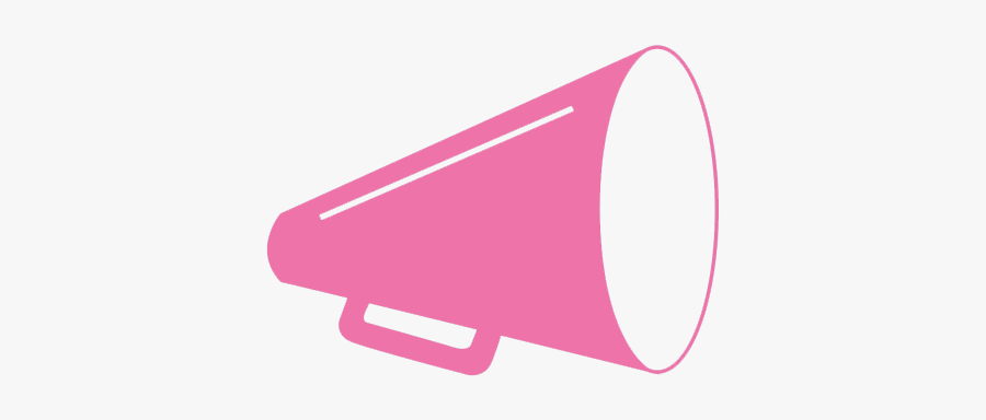 Megaphone Clipart Pink Transparent - Pink Megaphone Clipart Transparent Background, Transparent Clipart