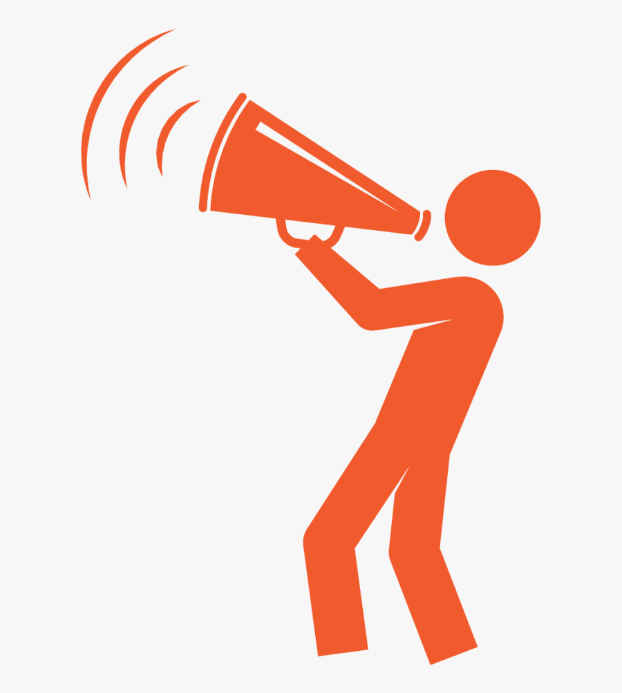 Micro Macro Mega Influencers , Transparent Cartoons - Shouting In Mic Clipart, Transparent Clipart