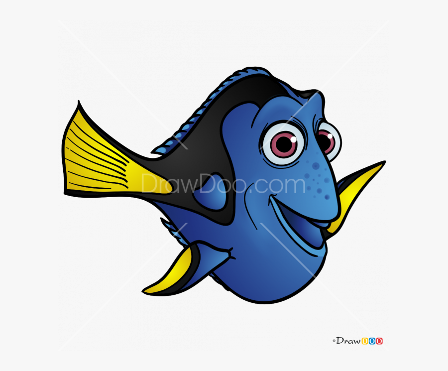 Drawing Nemo Kid - Дори Вектор, Transparent Clipart