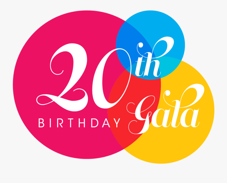S Th Birthday Gala - Happy 20th Birthday Png, Transparent Clipart