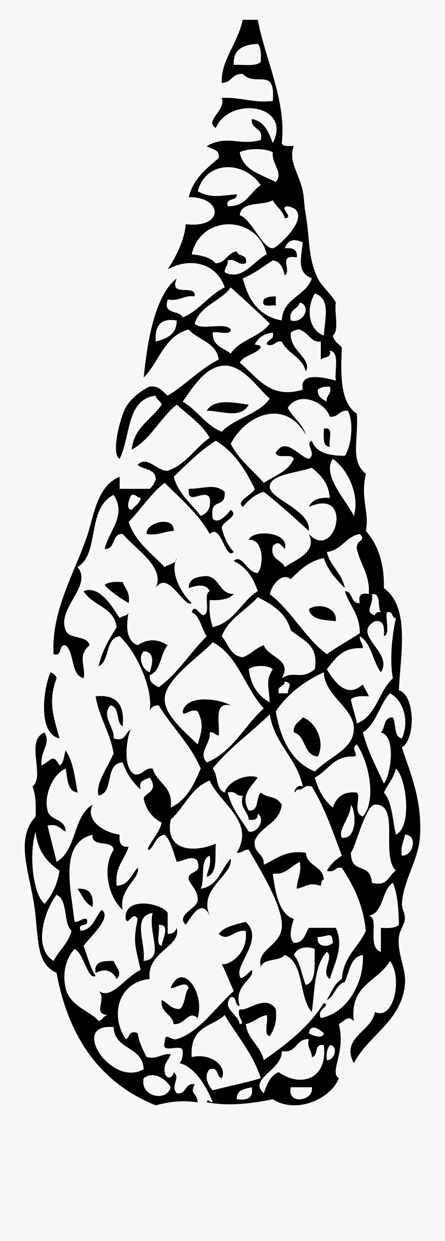 Pinecone Clipart Eastern White Pine - رسم مخروط الصنوبر, Transparent Clipart