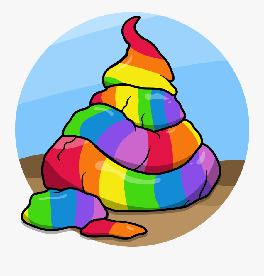 Transparent Cartoon Unicorn Png - Cartoon Transparent Unicorn Poop, Transparent Clipart