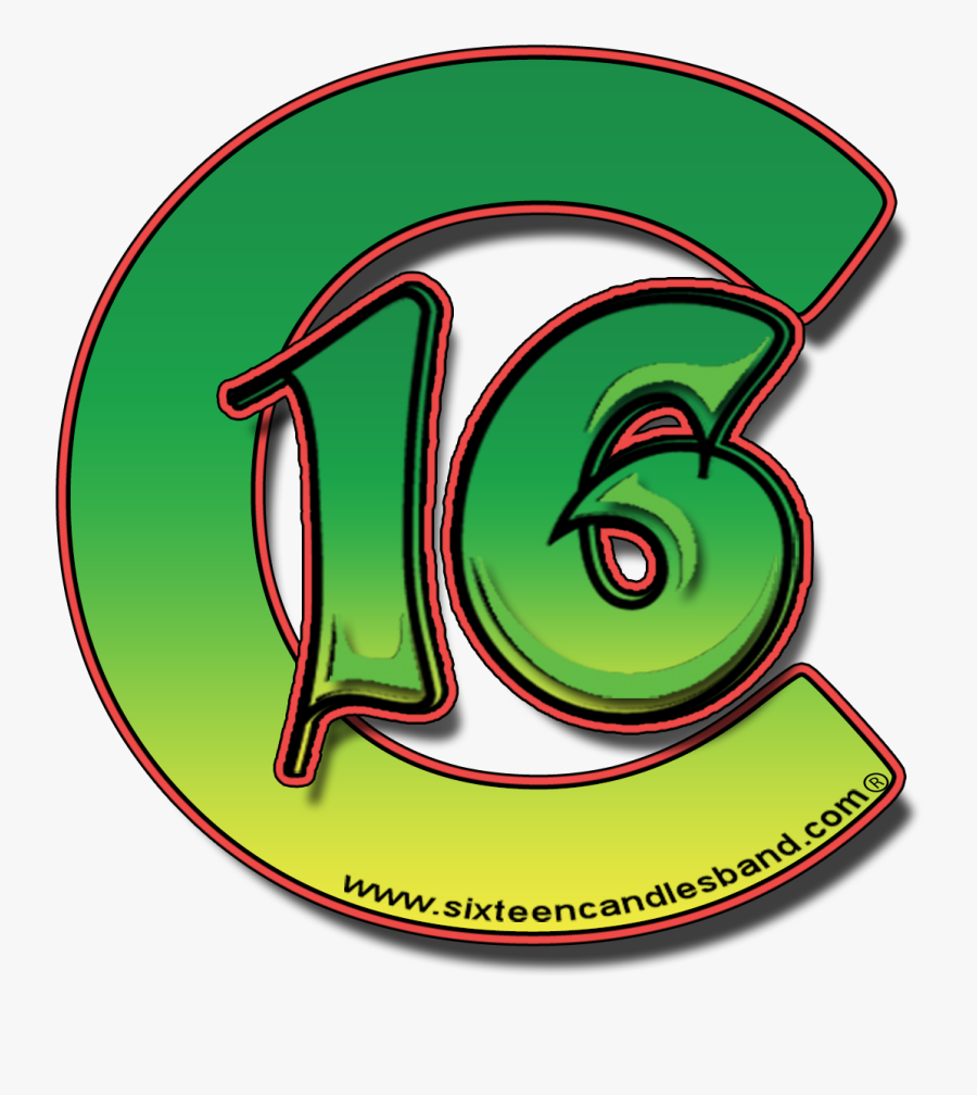 16 Candles Band Logo, Transparent Clipart