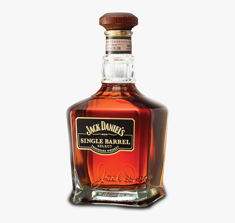 Drink,liqueur,alcoholic Beverage,distilled Beverage,tennessee - Jack Daniels Tennessee Whiskey Single Barrel, Transparent Clipart