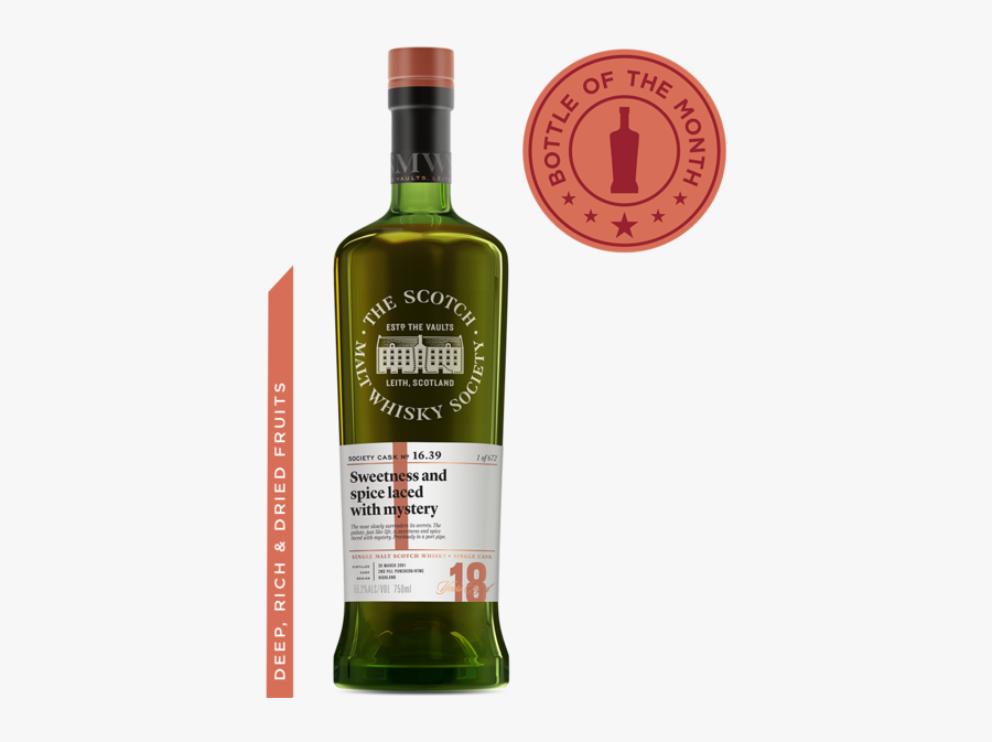 Cask No - 16 - - Scotch Malt Whisky Society Vivid And Strong, Transparent Clipart