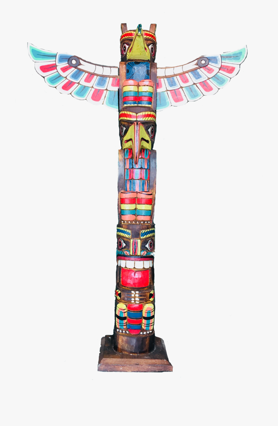 Transparent Totem Pole Png - Totem Pole, Transparent Clipart