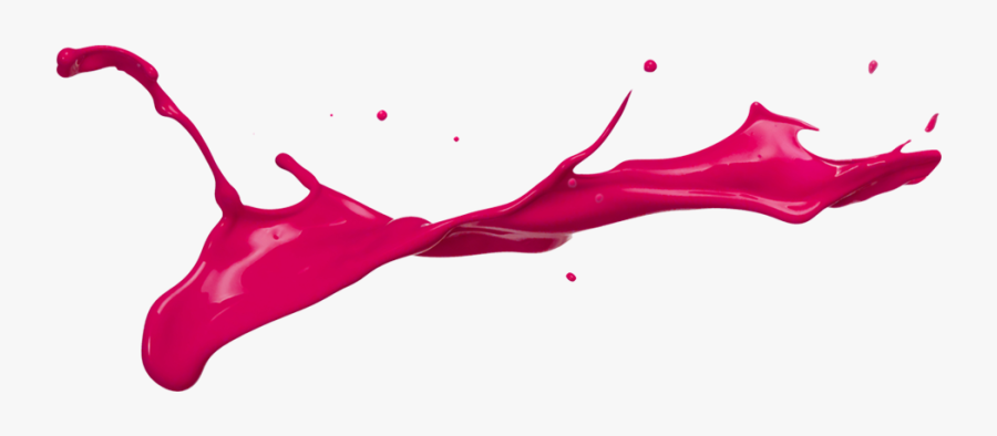 Water Splashing Splash Painting Creative Free Hd Image - Water Pink Splash Png, Transparent Clipart